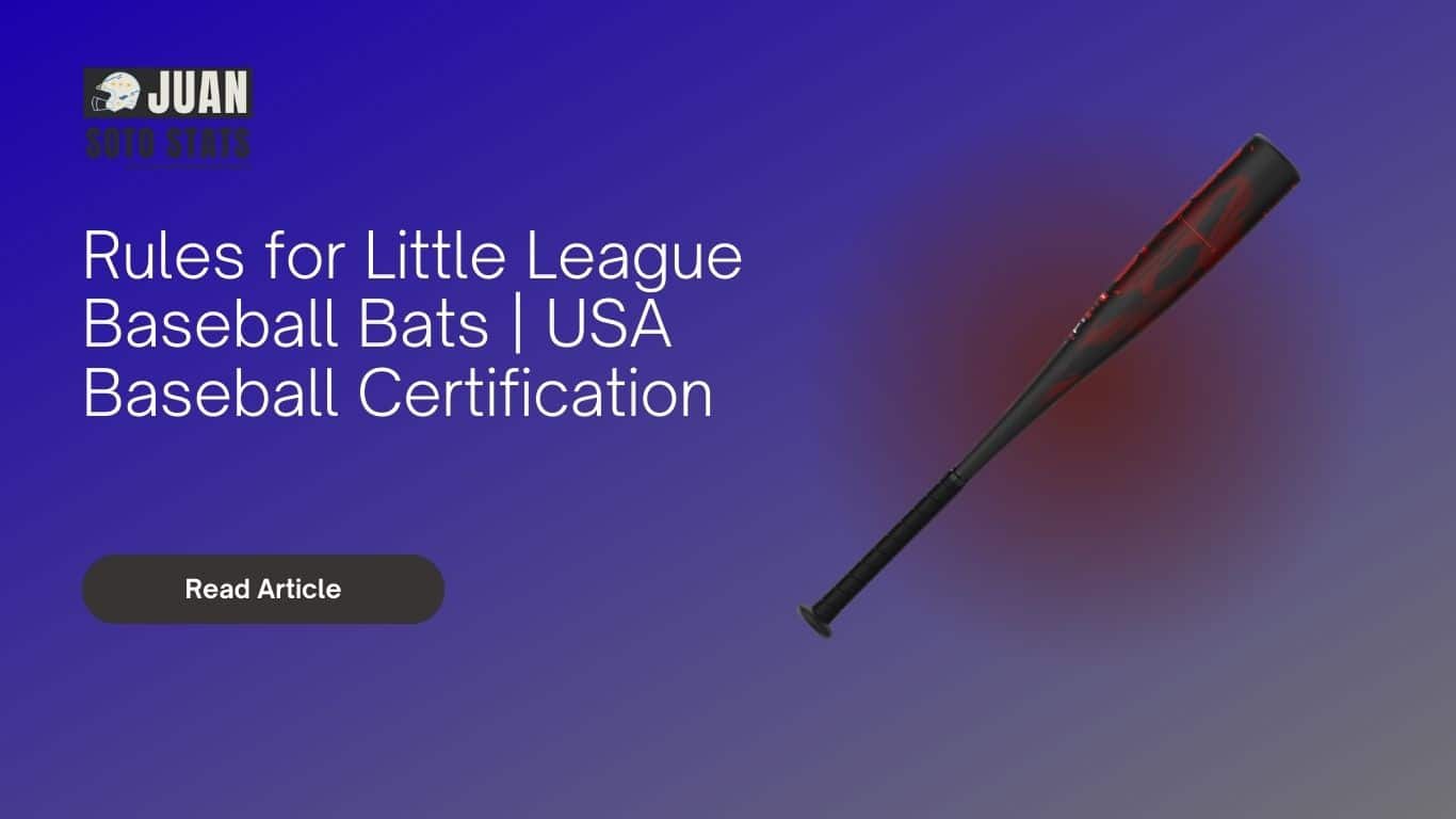 Rules for Little League Baseball Bats