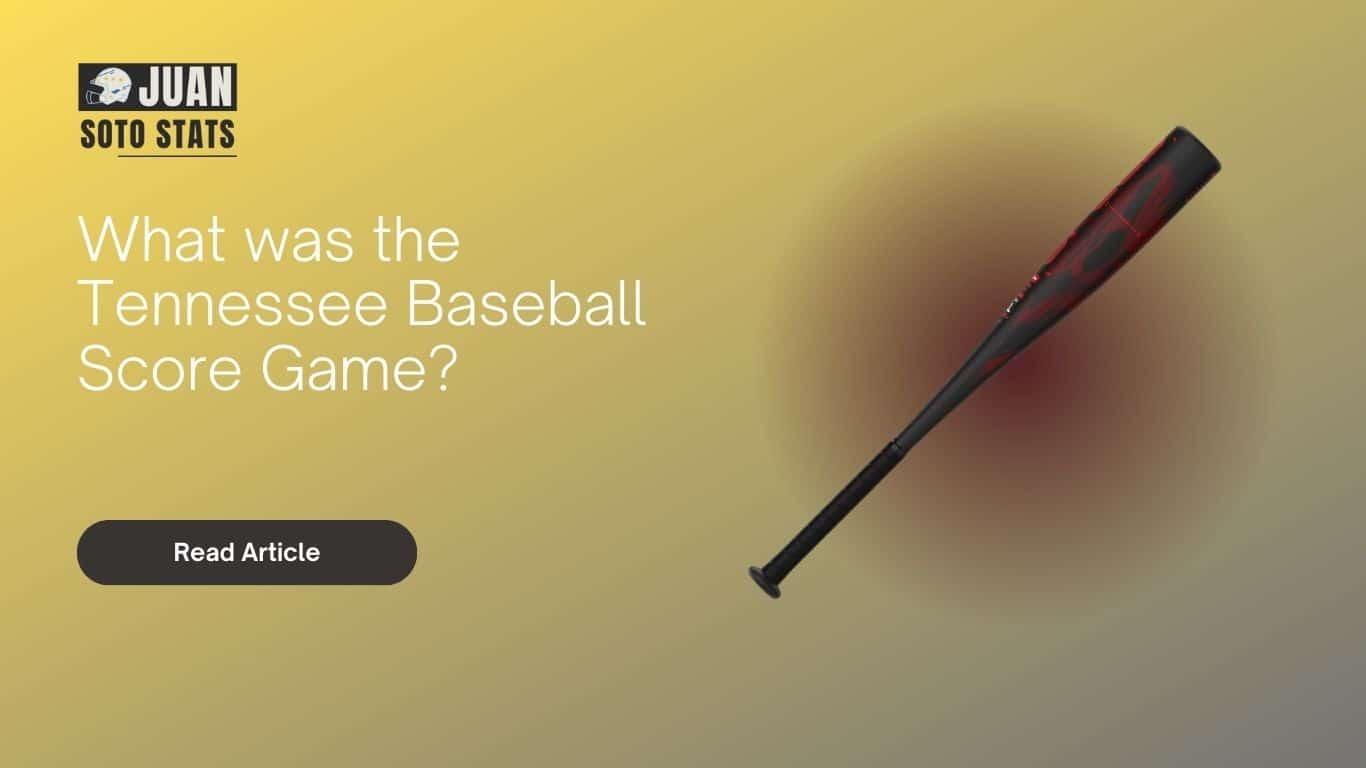 Tennessee Baseball Score