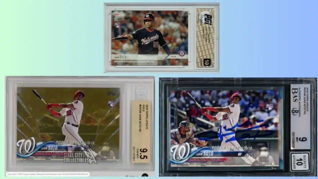 Juan Soto rookie card